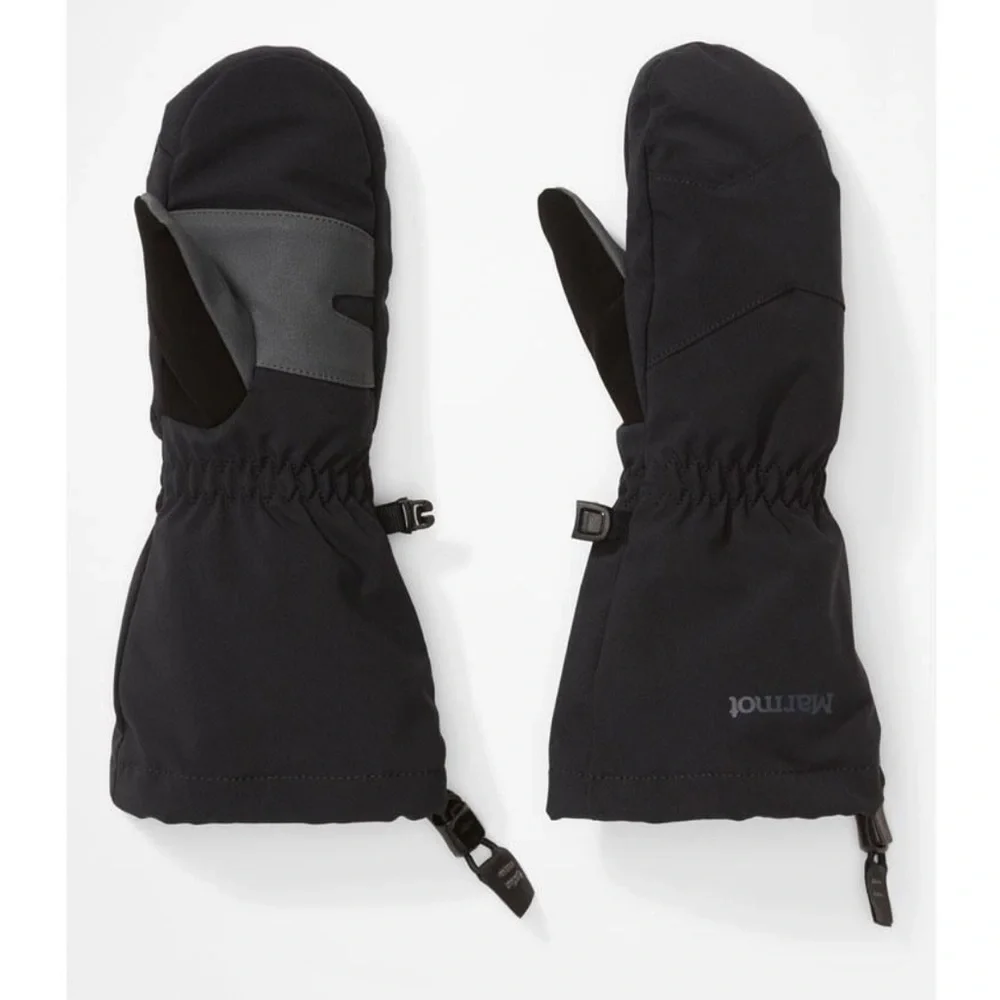 Marmot Black Kids Glade Mitt Size XL
